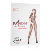 Passion Combinaison Adrianna noire - Ouverte sur l'entrejambe